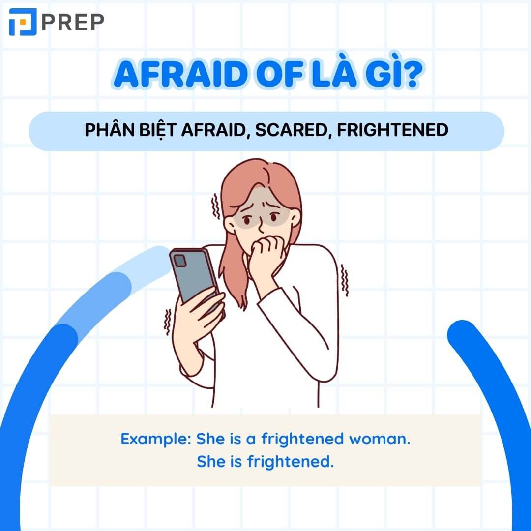 Cấu trúc Afraid of là gì? Kiến thức tiếng Anh chi tiết về Afraid of