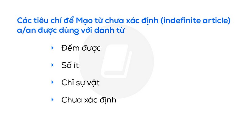 Cách sử dụng mạo từ A, An, The dễ nhớ và bài tập áp dụng