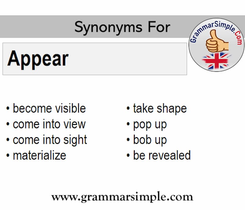 Danh từ của Appear là gì ? Cách dùng và Word Form của Appear