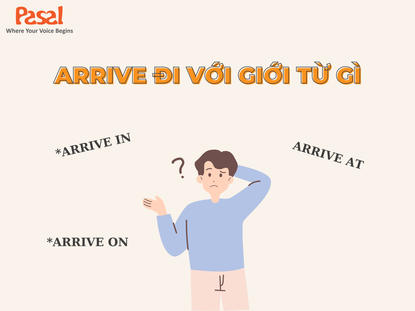 Arrive đi với giới từ gì? Các cấu trúc và cách dùng phổ biến