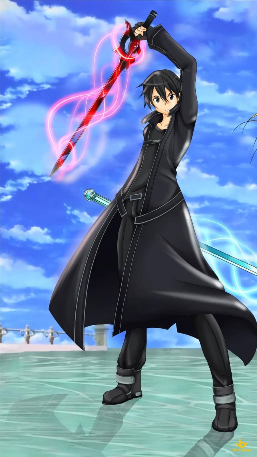 99+ hình ảnh nền anime Kirito ngầu, đẹp nhất