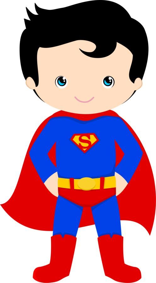 Chibi Siêu Nhân - Bức tranh siêu đẹp và dễ thương về Superman