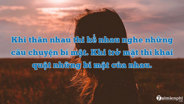 Bức ảnh về nỗi buồn, cô đơn, tình trạng tâm lý, chất lượng