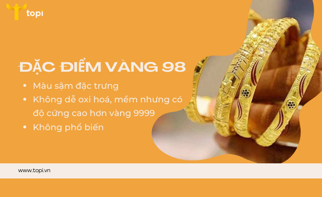 Vàng 98 là gì? Giá vàng 98 hôm nay bao nhiêu 1 chỉ?