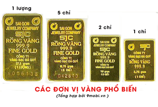 Bí mật: 1 cây vàng bằng bao nhiêu chỉ vàng?