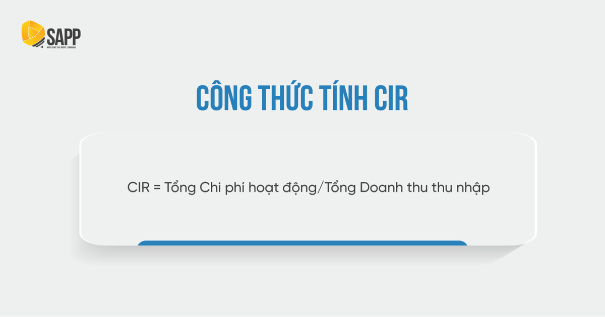 ​​​​​​​Chỉ Số CIR Là Gì? Ý Nghĩa Và Cách Tính CIR Trong Ngân Hàng