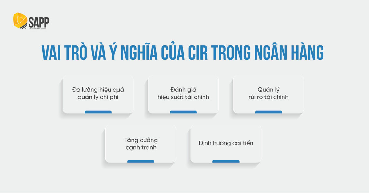 ​​​​​​​Chỉ Số CIR Là Gì? Ý Nghĩa Và Cách Tính CIR Trong Ngân Hàng