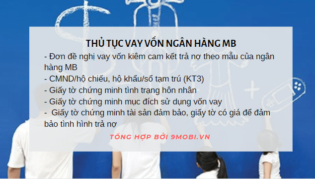 Cần gì để vay vốn tại MBBank?