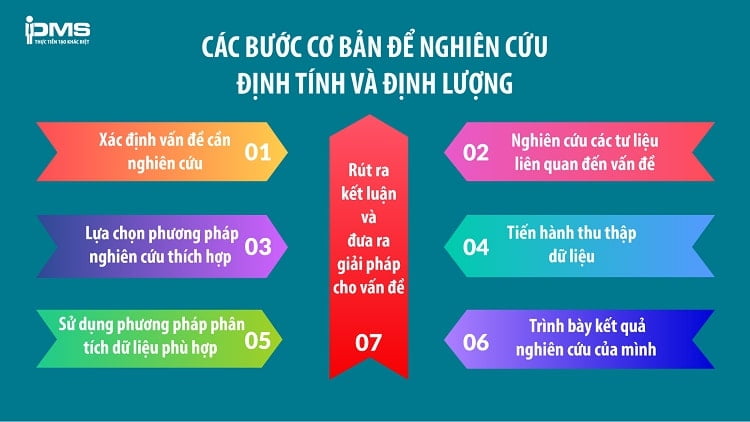 Định lượng và định tính là gì? 7 bước cơ bản để nghiên cứu dữ liệu kèm ví dụ