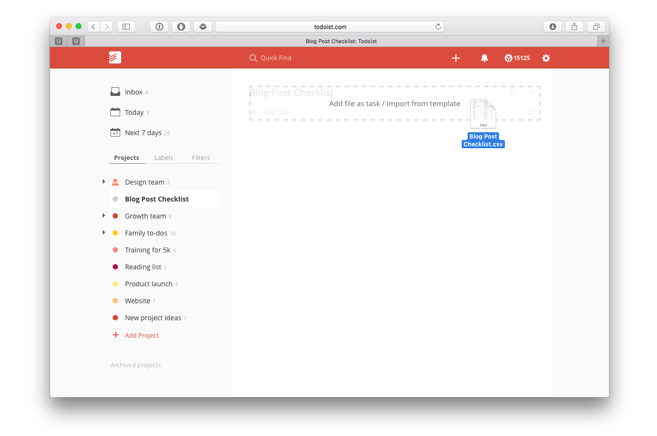 11 Fast Ways to Get Tasks Off Your Mind and Into Your Todoist