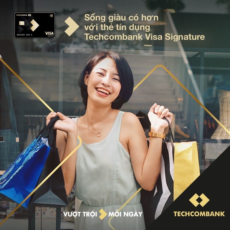 [Cập nhật] Ưu đãi thẻ tín dụng Techcombank Visa Signature