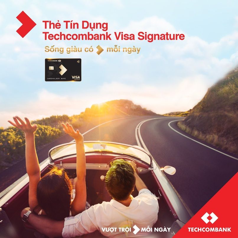 [Cập nhật] Ưu đãi thẻ tín dụng Techcombank Visa Signature