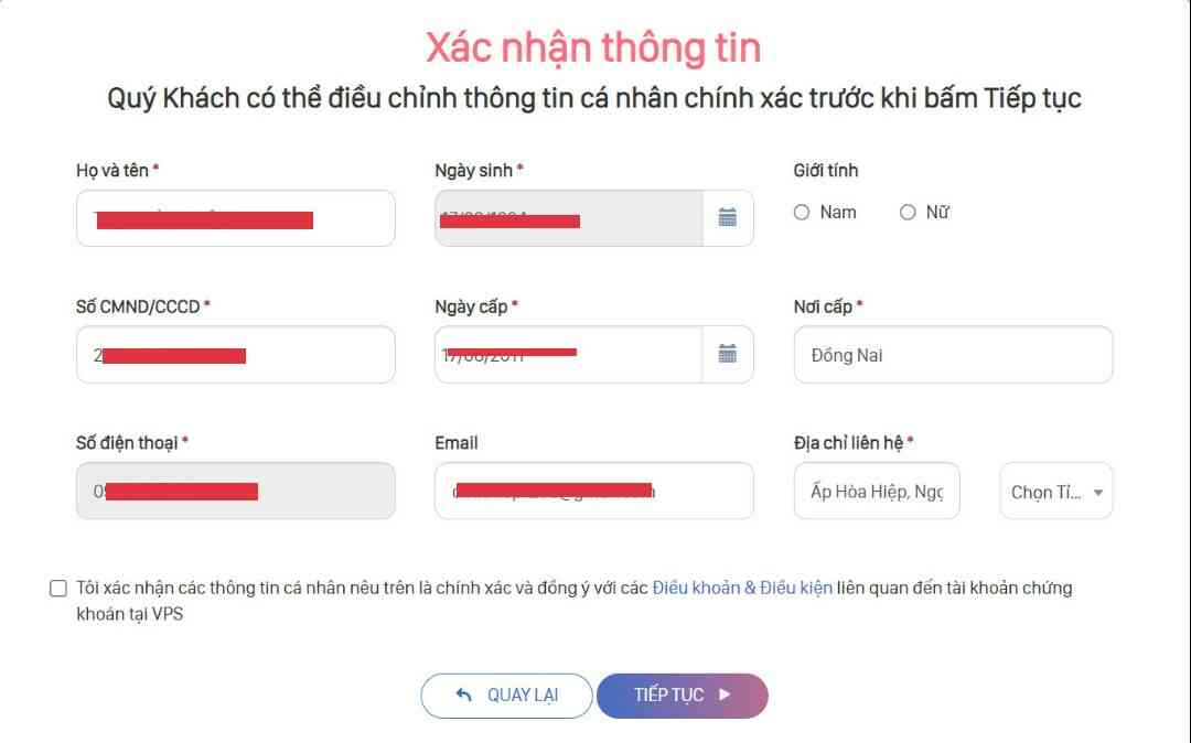 5 Bước mở tài khoản chứng khoán VPS mới nhất - cập nhật 2023