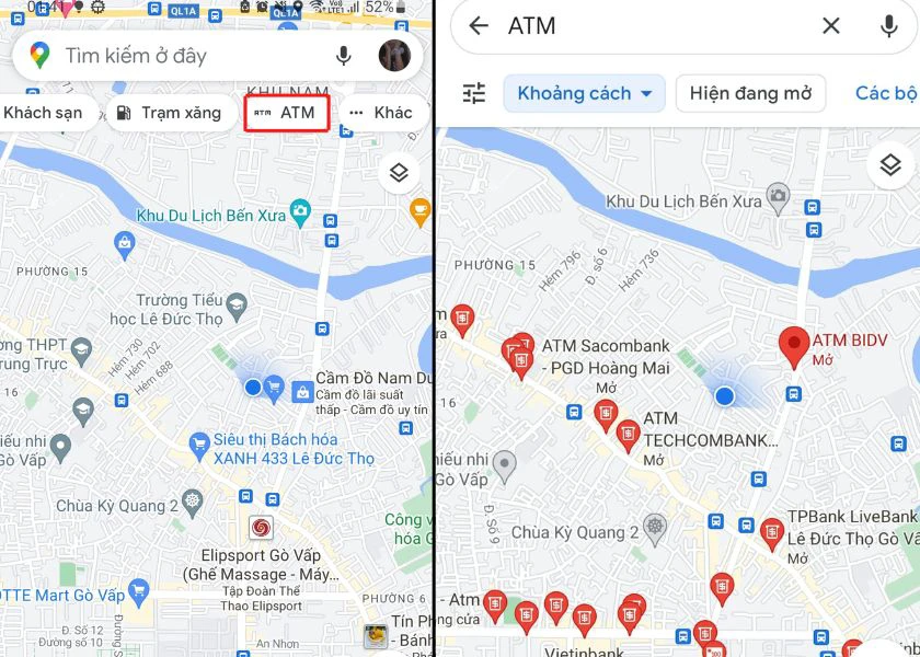 ATM gần đây nhất nằm ở đâu? Cách tìm trụ ATM gần nhất