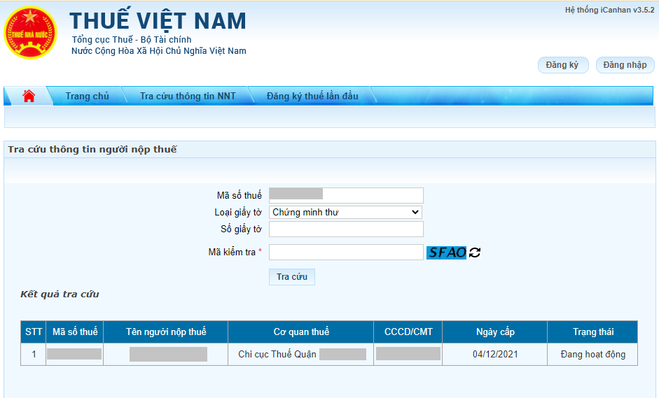 03 cách tra cứu thông tin người nộp thuế đơn giản năm 2023