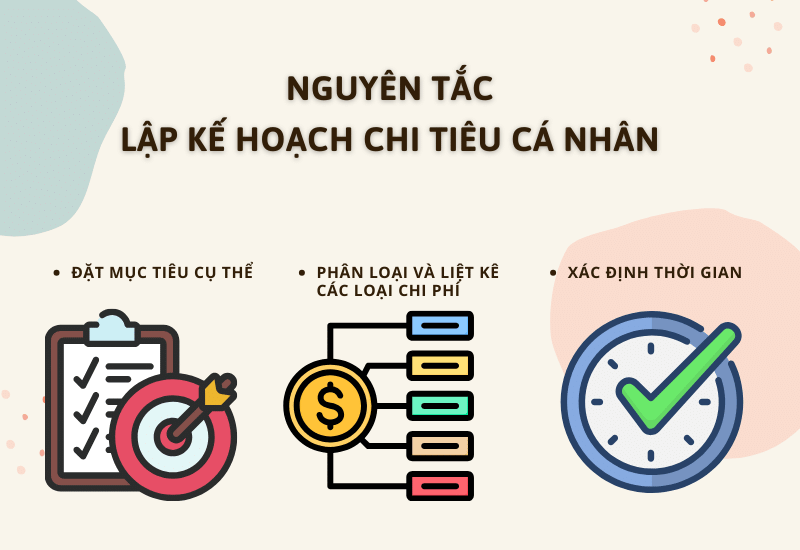 Hướng dẫn các bước lập kế hoạch chi tiêu cá nhân hiệu quả