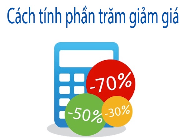 Cách tính phần trăm chiết khấu, giảm giá,… nhanh và chính xác nhất