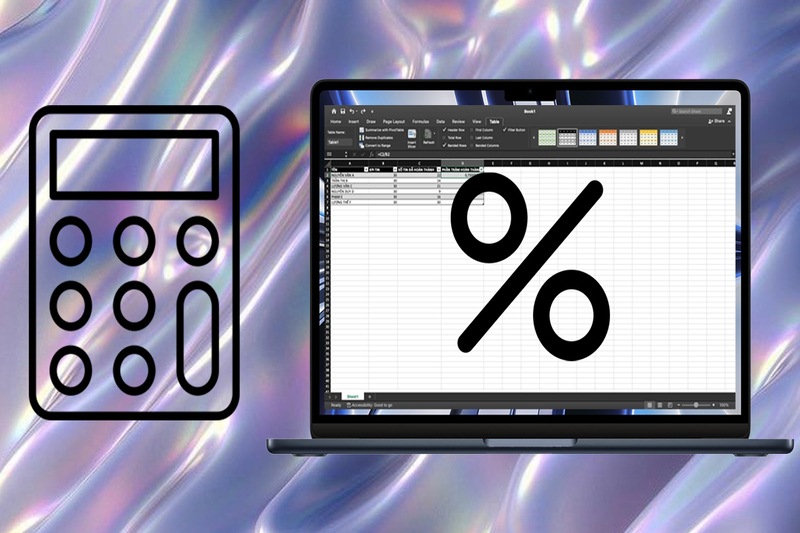 Cách tính phần trăm (%) dễ dàng, chính xác nhất
