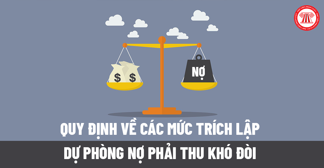 Quy định về các mức trích lập dự phòng nợ phải thu khó đòi