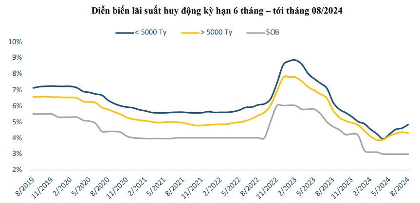 Lãi suất ngân hàng hôm nay 16/8/2024: Một nhà băng bất ngờ giảm lãi suất