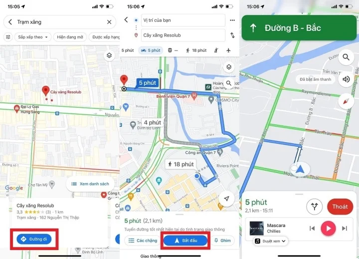 3 cách tìm cây xăng gần nhất bằng Google Maps trên điện thoại tiện lợi nhất