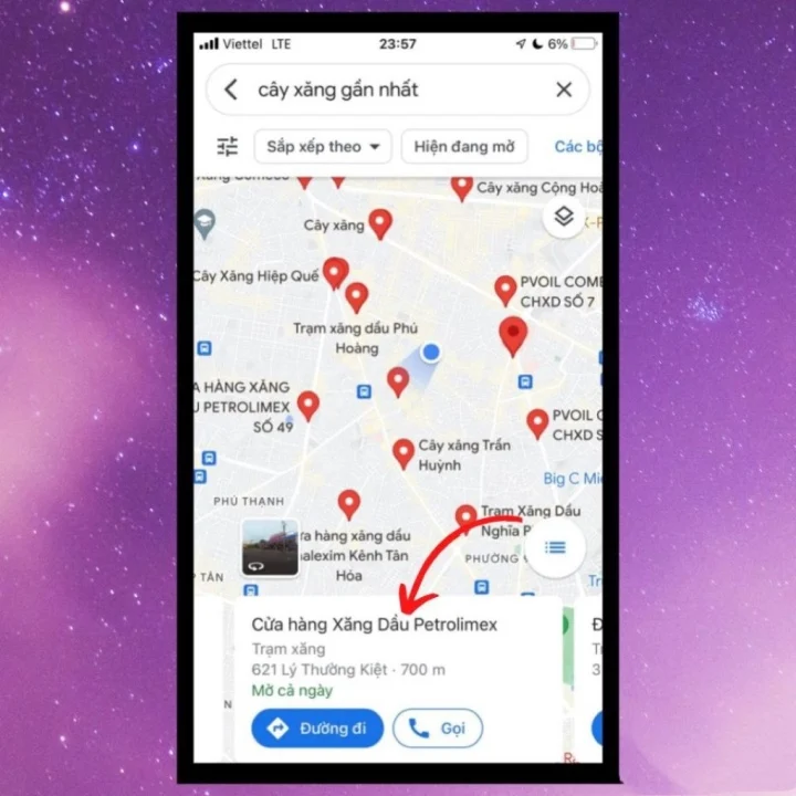 3 cách tìm cây xăng gần nhất bằng Google Maps trên điện thoại tiện lợi nhất