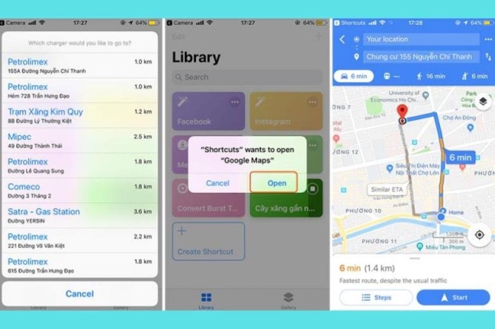 3 cách tìm cây xăng gần nhất bằng Google Maps trên điện thoại tiện lợi nhất