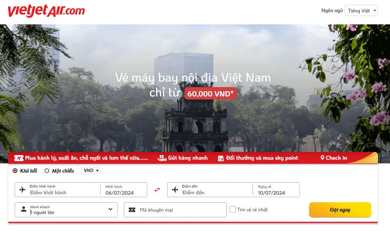 Mã giảm giá VietJet Air - Cập nhật tháng 7/2024