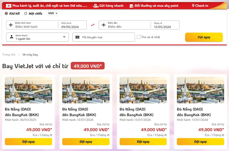 Mã giảm giá VietJet Air - Cập nhật tháng 7/2024