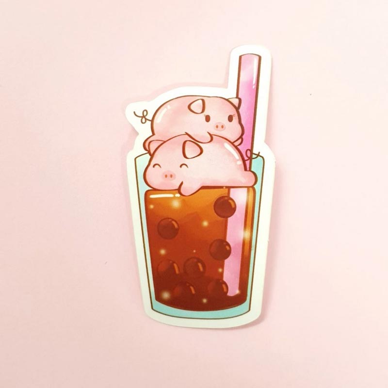 [Sưu tầm] 100+ Hình vẽ sticker cute trà sữa cực hot