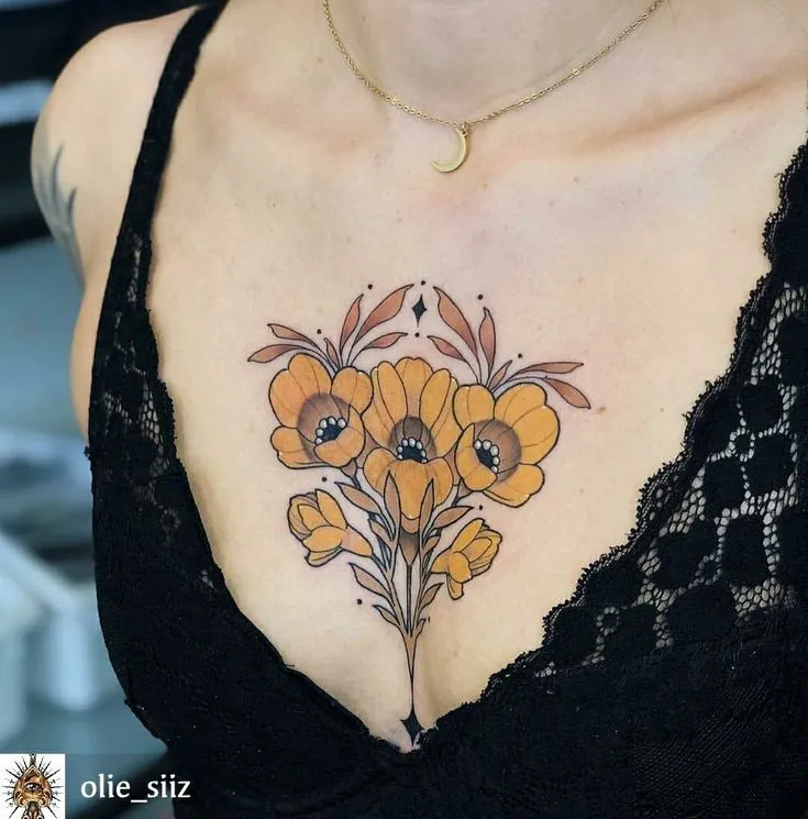 Gợi ý 1001+ mẫu hình xăm ở ngực đẹp mắt và ấn tượng nhất - Genztattoo