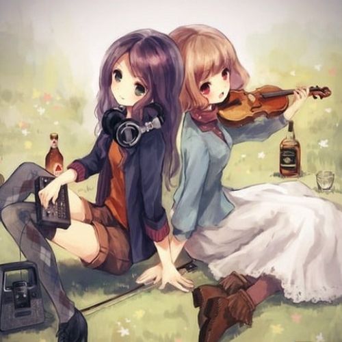 +50 Avatar đôi BFF cute, anime, chibi cho nam, nữ