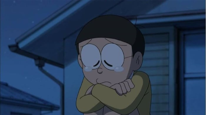 100 hình ảnh Nobita buồn, dễ thương và phong cách