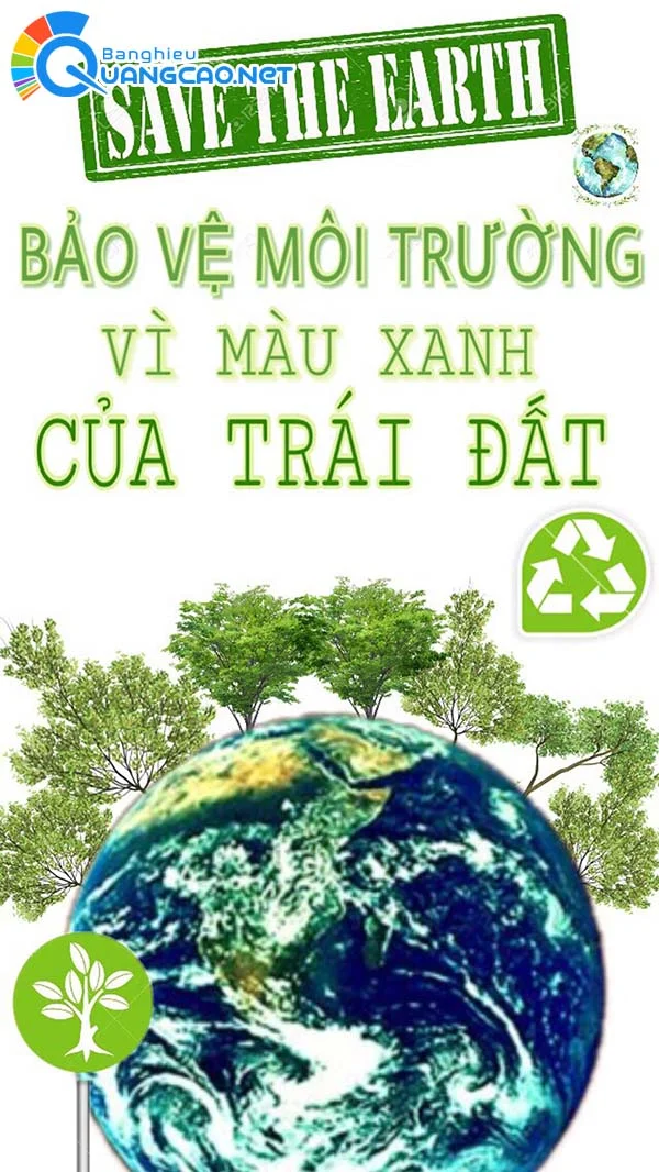 Poster Bảo Vệ Môi Trường