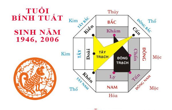 Sinh năm Bính Tuất 1946 tuổi gì? Kiến thức về tử vi nam, nữ tuổi Bính Tuất 1946