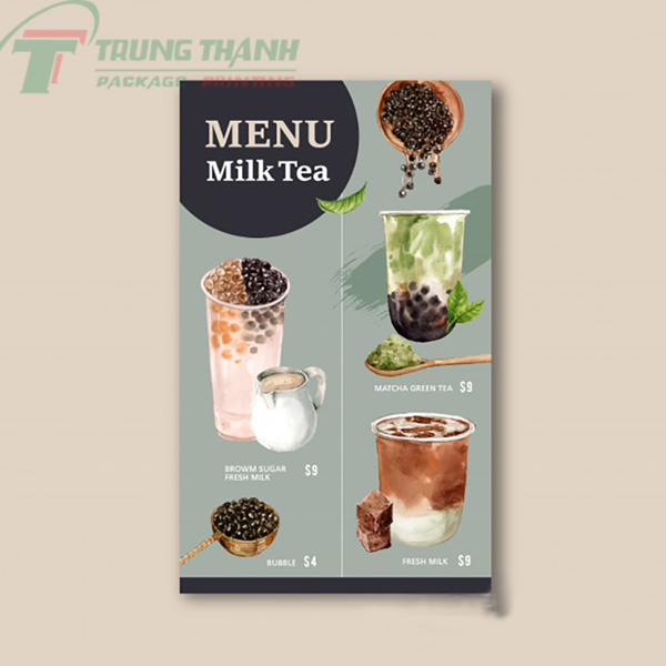 Mẫu Menu Cafe Đẹp File Word Miễn Phí, Hình Ảnh Sắc Nét