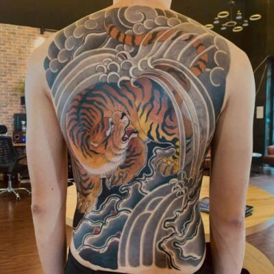 Tiết Lộ Hình Xăm Nhật Cổ Kín Lưng đẹp Nhất - ROWENA TATTOO