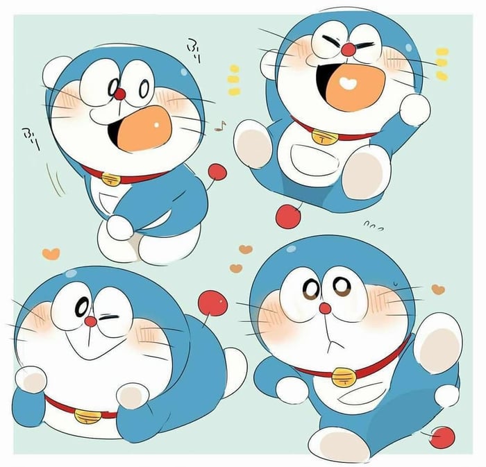 Bộ sưu tập ảnh Doraemon chibi và dễ thương nhất