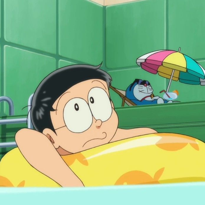 Nobita trong anime vô cùng phong cách