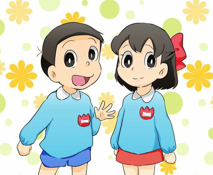 Bộ sưu tập hình ảnh đẹp nhất của Nobita và Shizuka