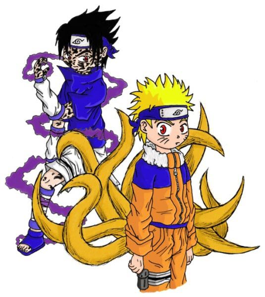 Naruto Chibi - Tổng hợp bức tranh độc đáo về nhân vật Naruto