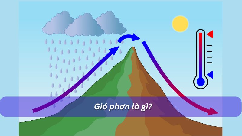 Gió phơn là gì? Các đặc điểm và nguyên nhân hình thành gió phơn