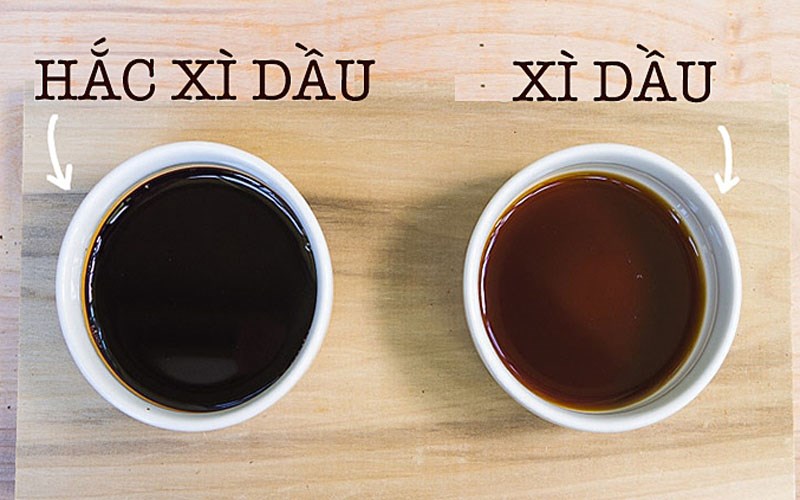 Hắc xì dầu khác nước tương điểm nào? Nơi mua và cách sử dụng hắc xì dầu