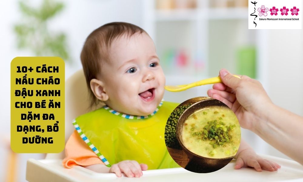10+ cách nấu cháo đậu xanh cho bé ăn dặm đa dạng, bổ dưỡng