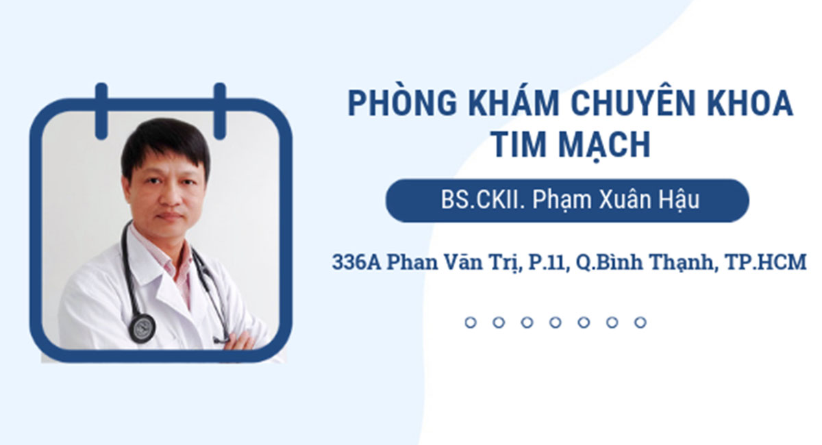 9 bác sĩ Tim mạch giỏi có Phòng khám tư khám ngoài giờ ở TP.HCM