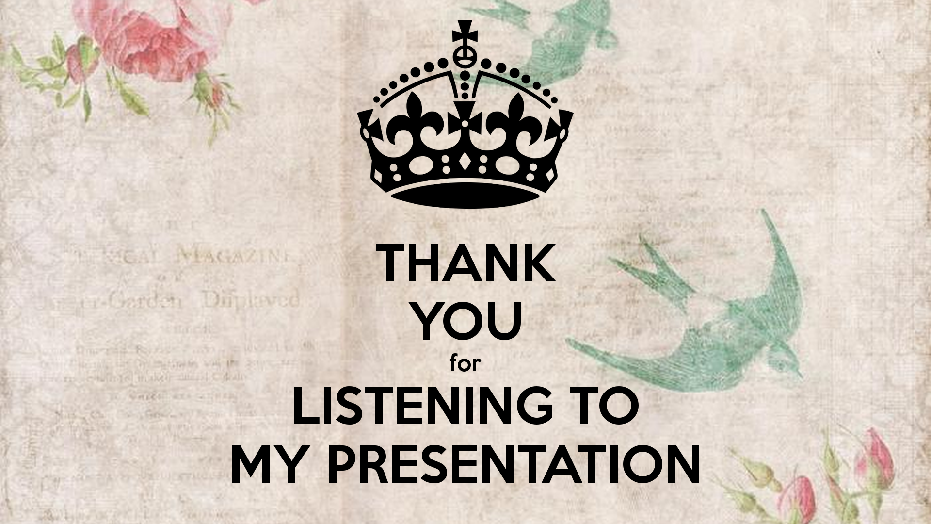 Những hình nền Powerpoint Thank You, Cảm ơn dùng cho Slide kết thúc