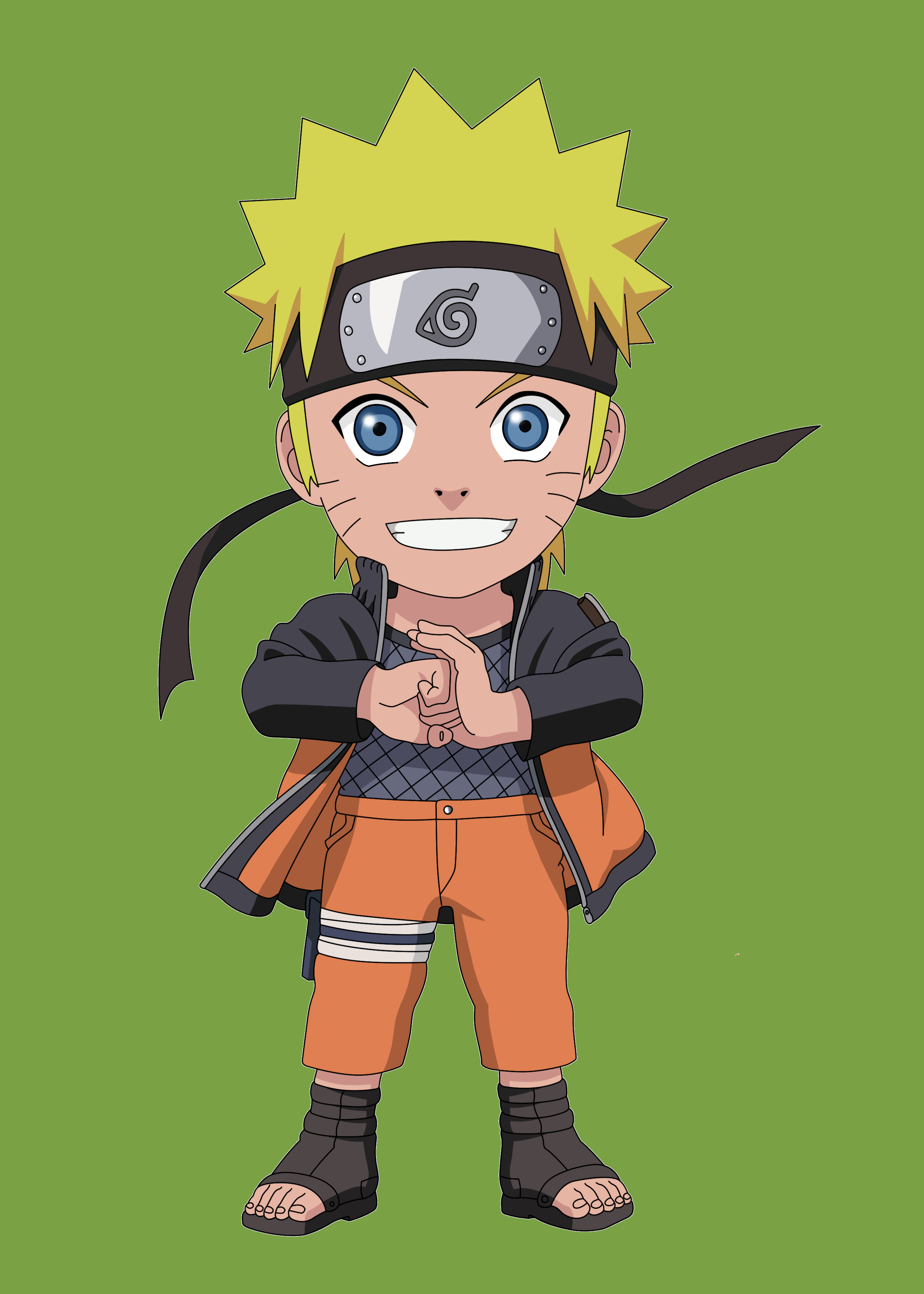 Naruto Chibi - Tổng hợp bức tranh độc đáo về nhân vật Naruto