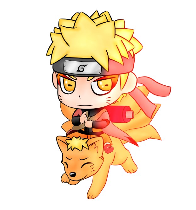 Naruto Chibi - Tổng hợp bức tranh độc đáo về nhân vật Naruto