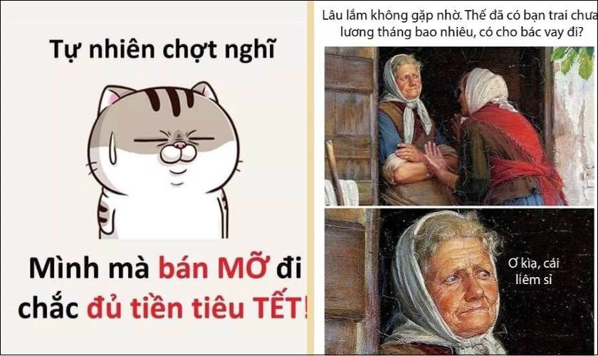 Sưu tầm 50+ mẫu meme Tết độc đáo cho Tết 2024