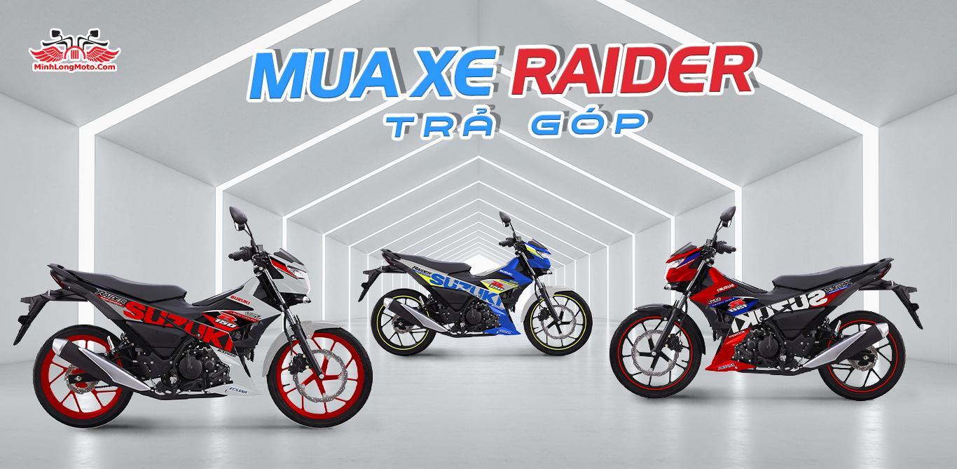 Giá xe Raider 2024 trả góp thấp nhất